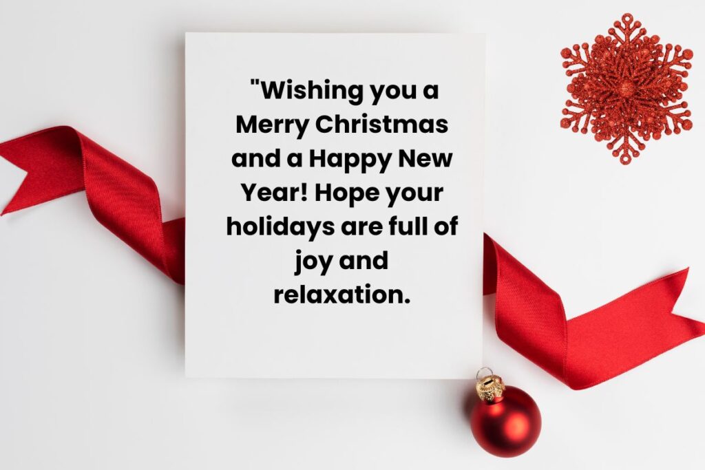 Christmas Greeting Ideas for Teachers