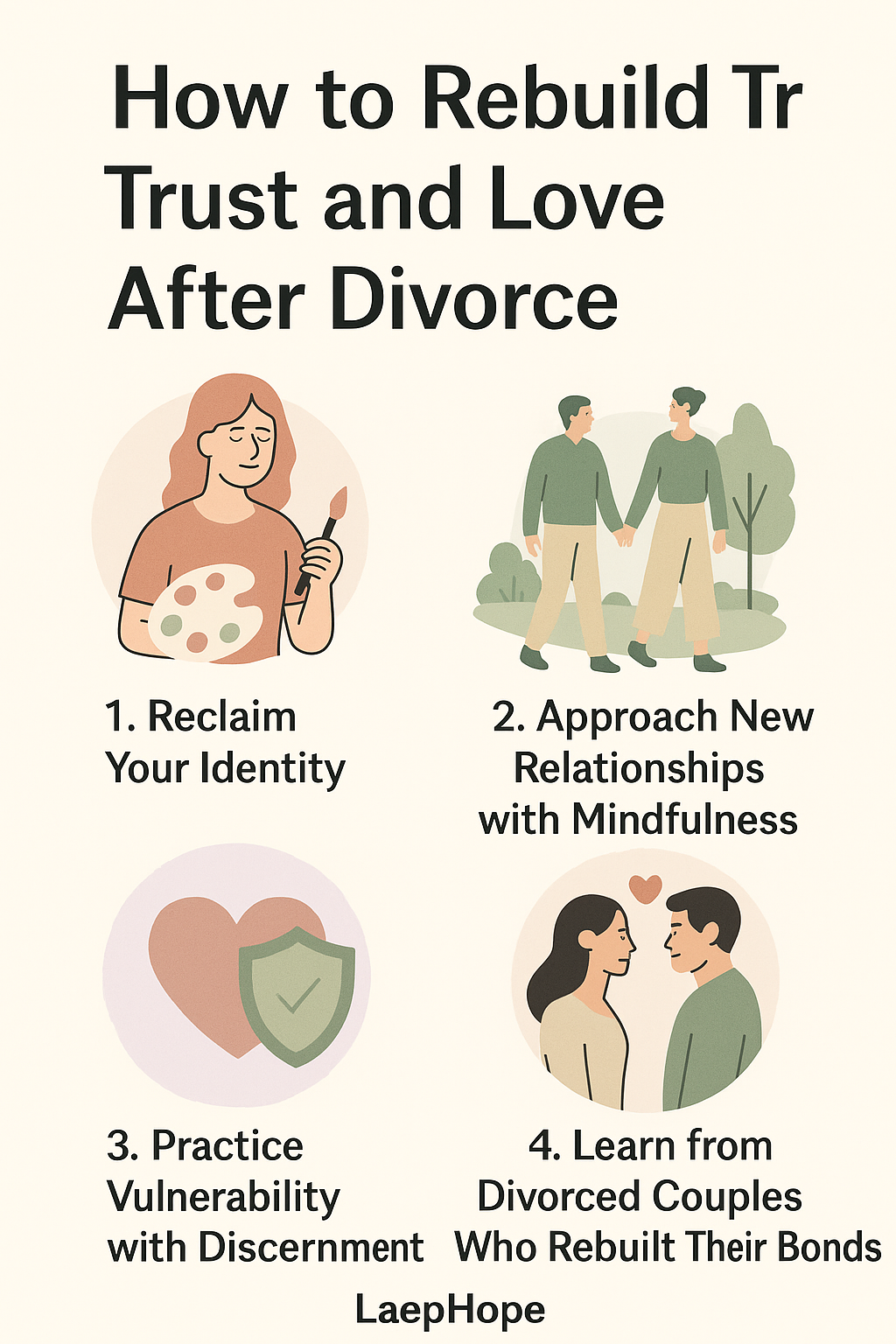Guide To Rebuild Trust and Love After Divorce