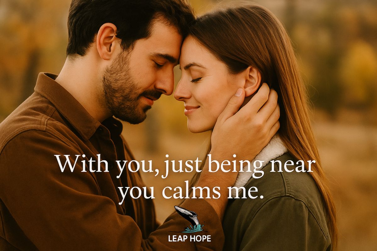 Quotes About Comfort and Being There for Couples Who Feel Deeply