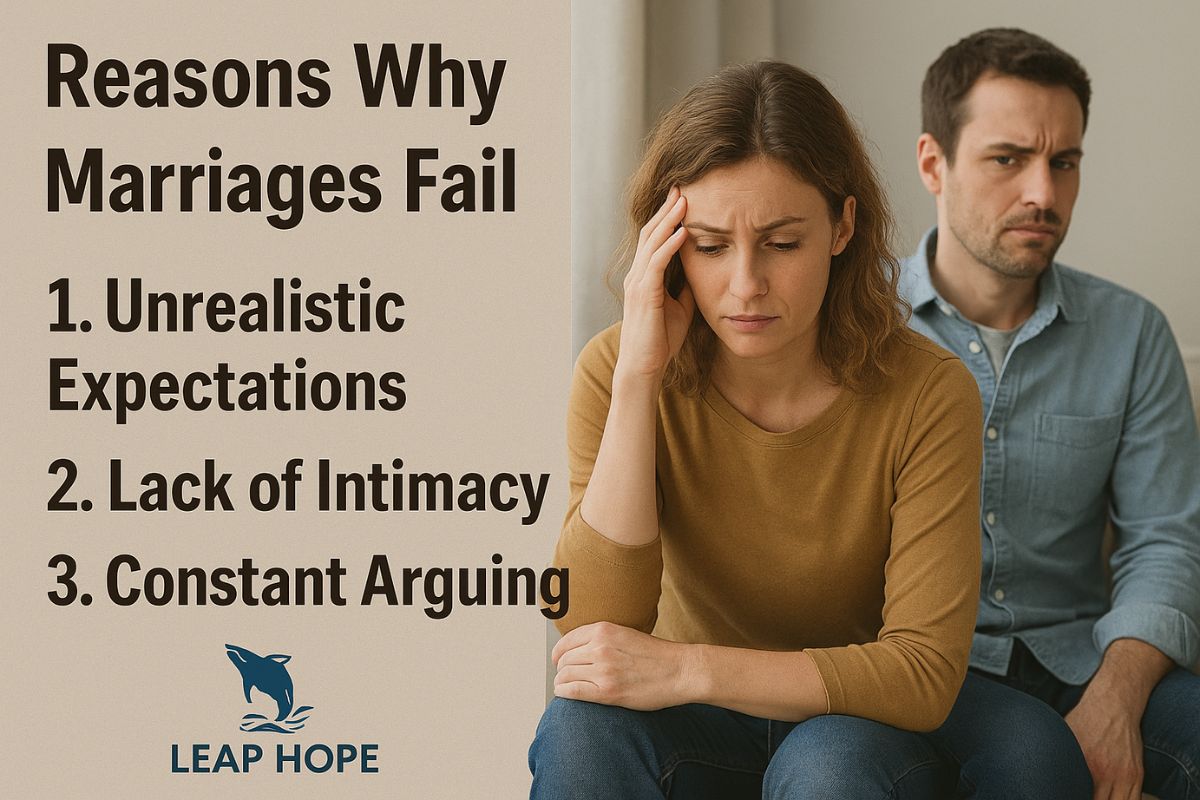 Reasons Why Marriages Fail and How You Can Avoid Them
