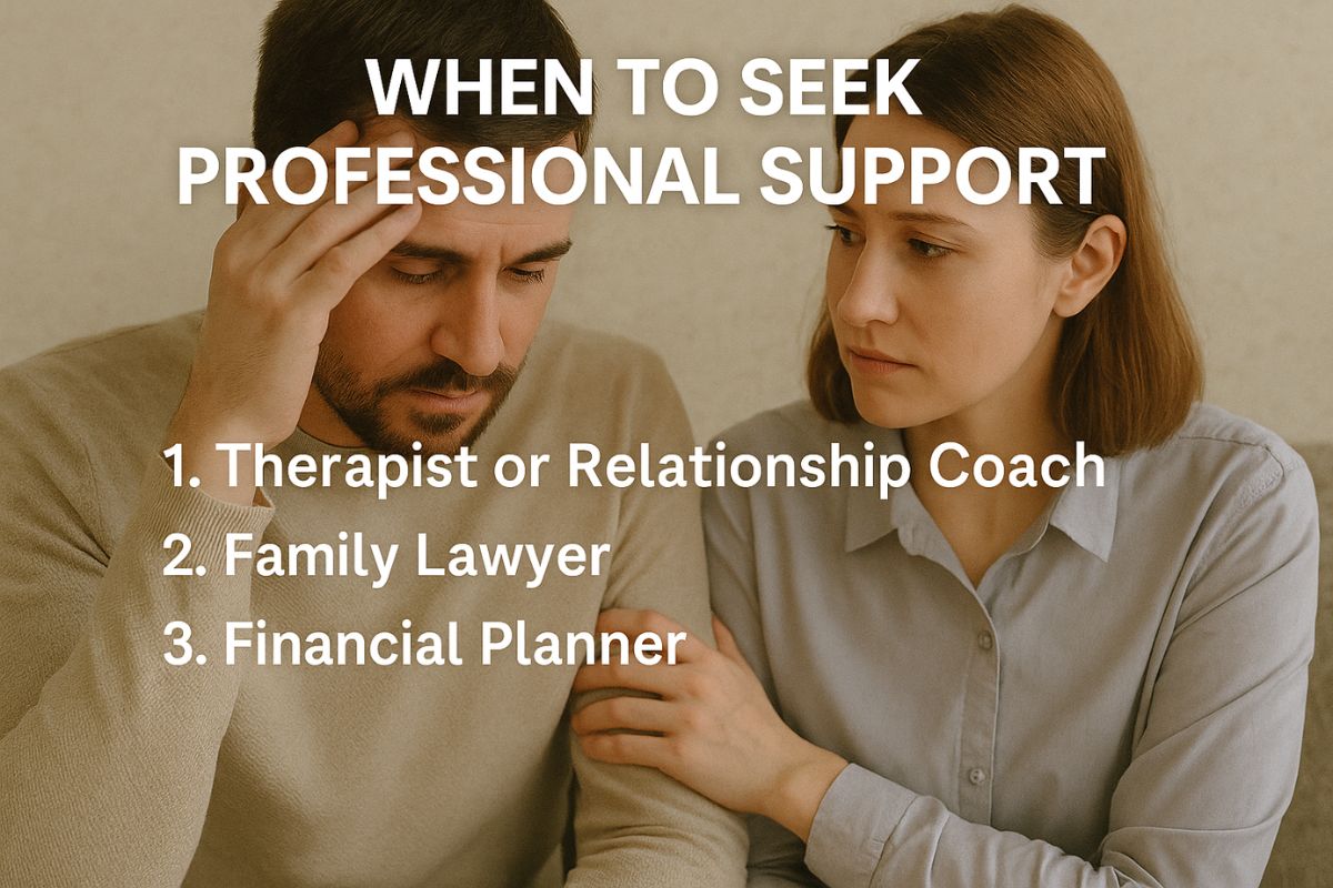 WHEN TO SEEK PROFESSIONAL SUPPORT
