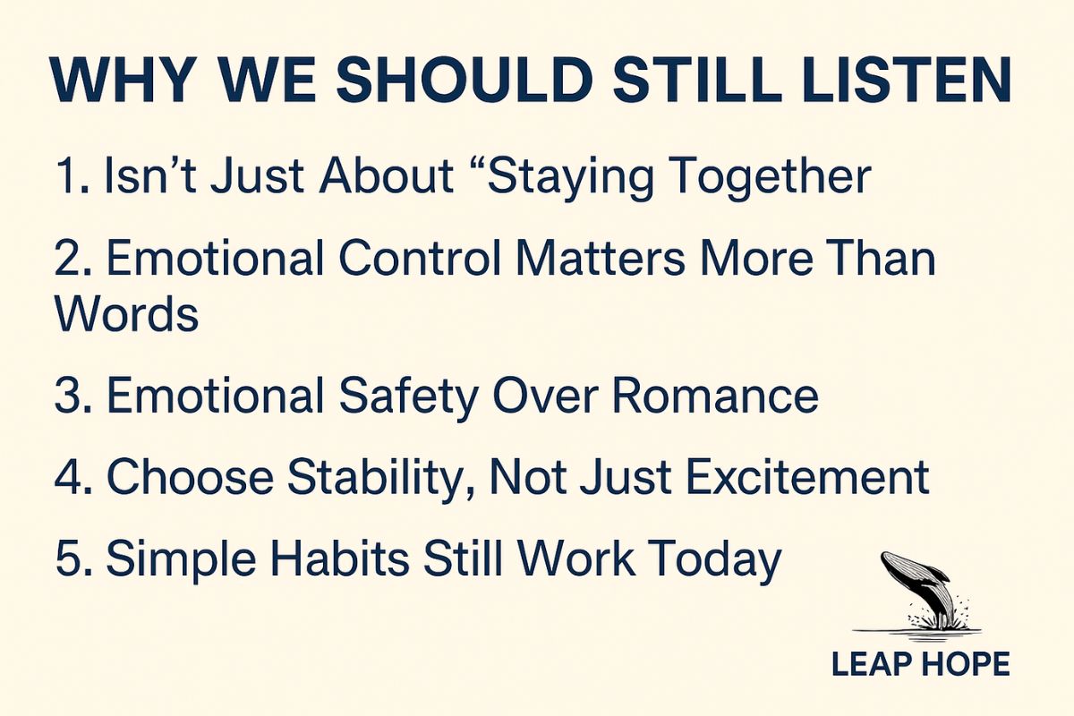 Marriage Advice from Old Couples: Why We Should Still Listen