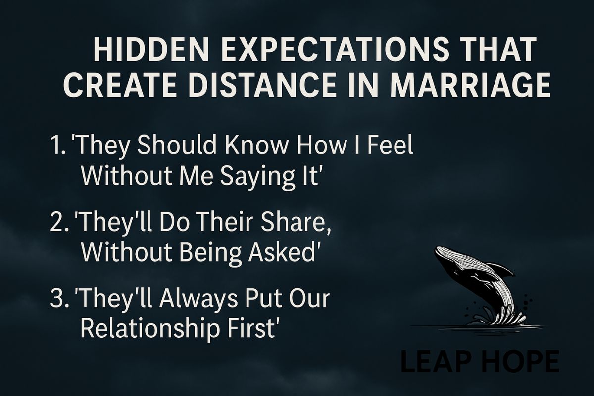 Hidden Expectations That Create Distance in Marriage