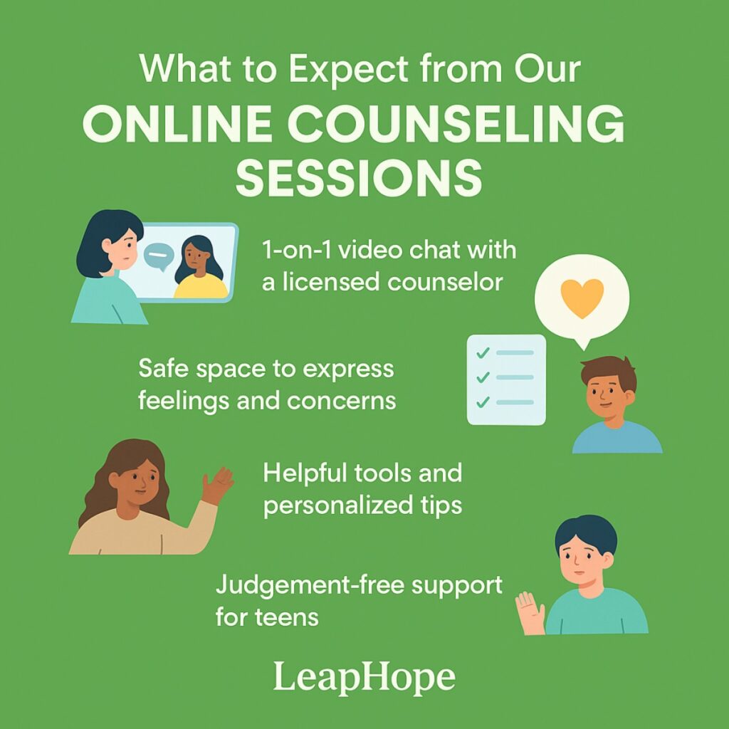 Free Online Teen Counseling | Talk to a Therapist Today