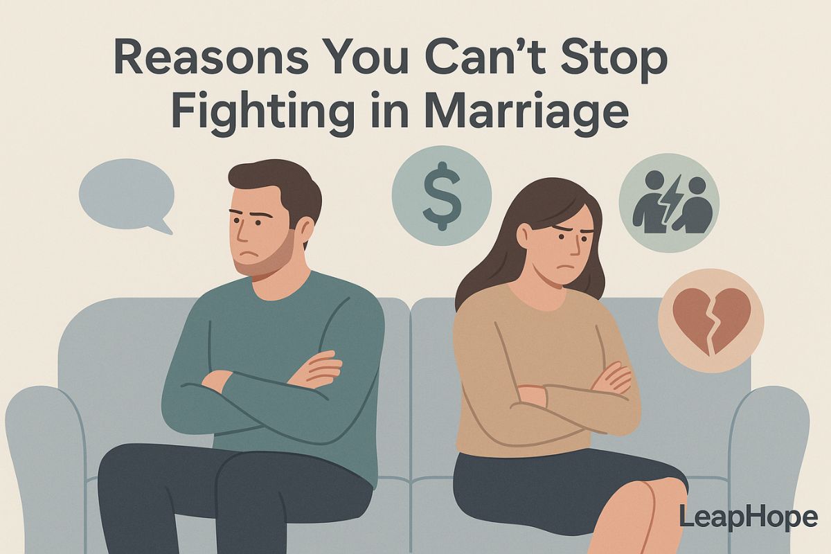Reasons You Can’t Stop Fighting in Marriage