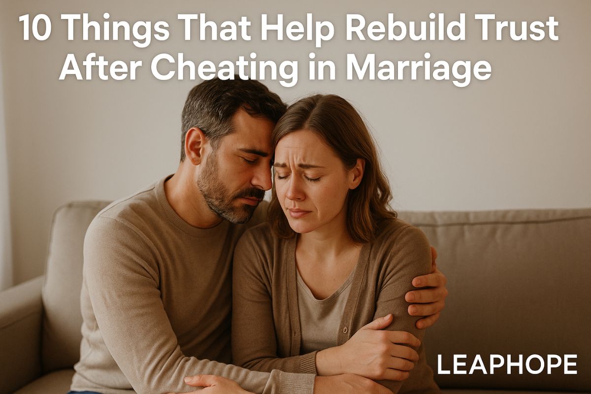 10 Things That Help Rebuild Trust After Cheating in Marriage