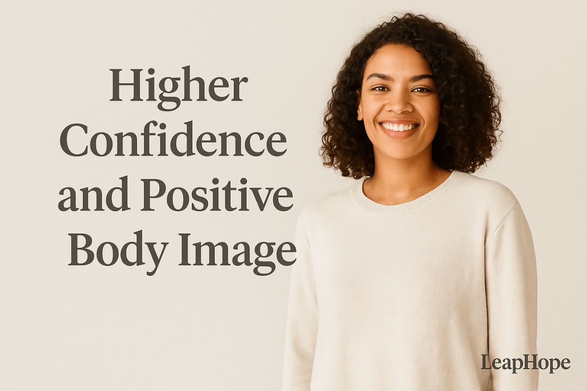 Higher Confidence and Positive Body Image
