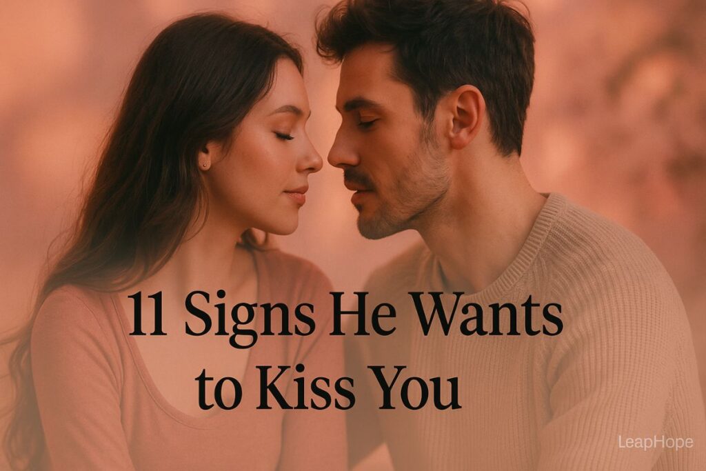 Signs He Wants to Kiss You
