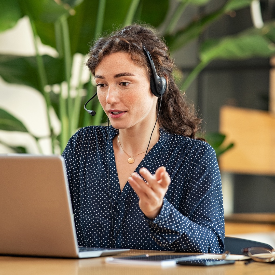 Indian and expat couple in an online marriage counselling session with a licensed therapist in Abu Dhabi via secure video call