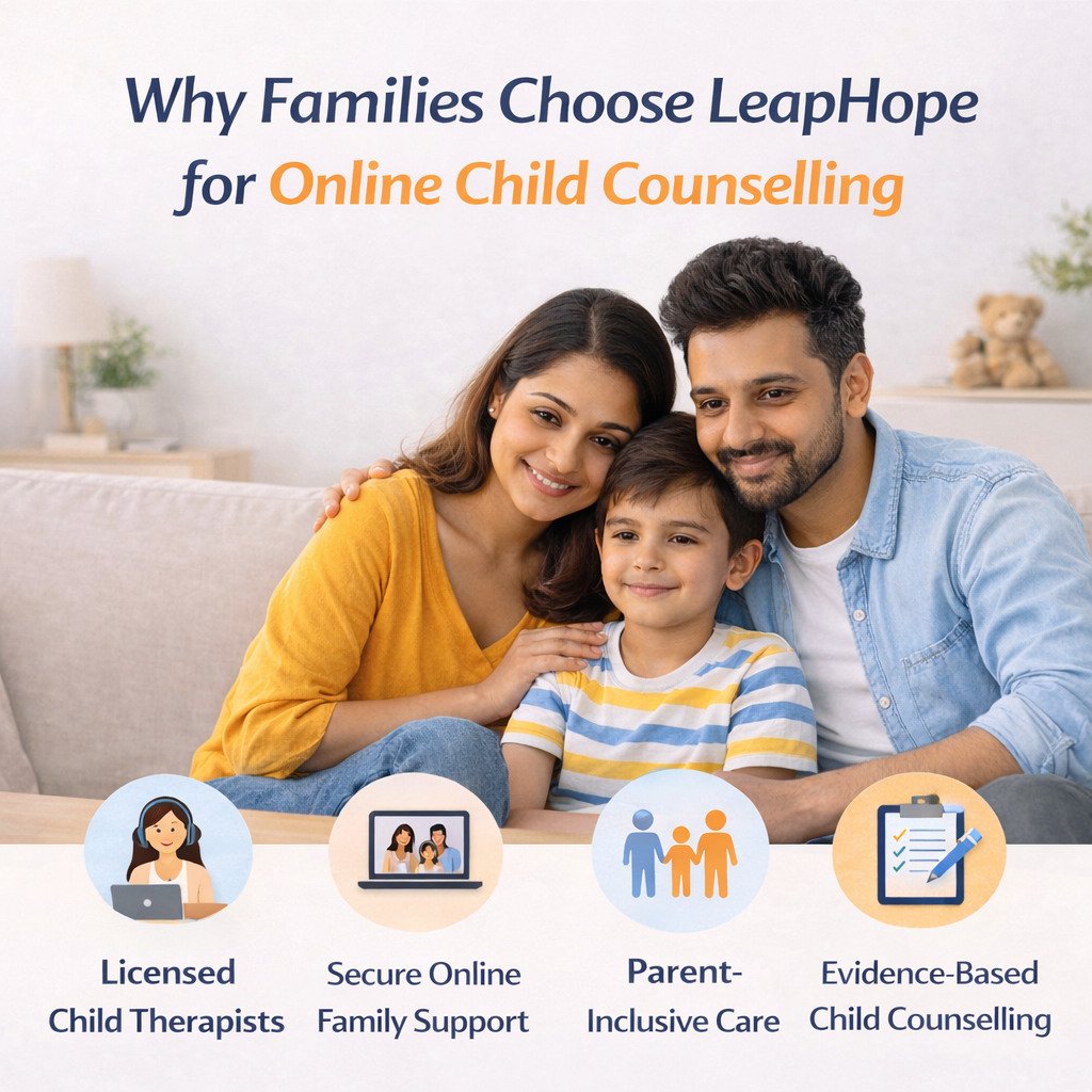 Online child counselling support for families in the UAE