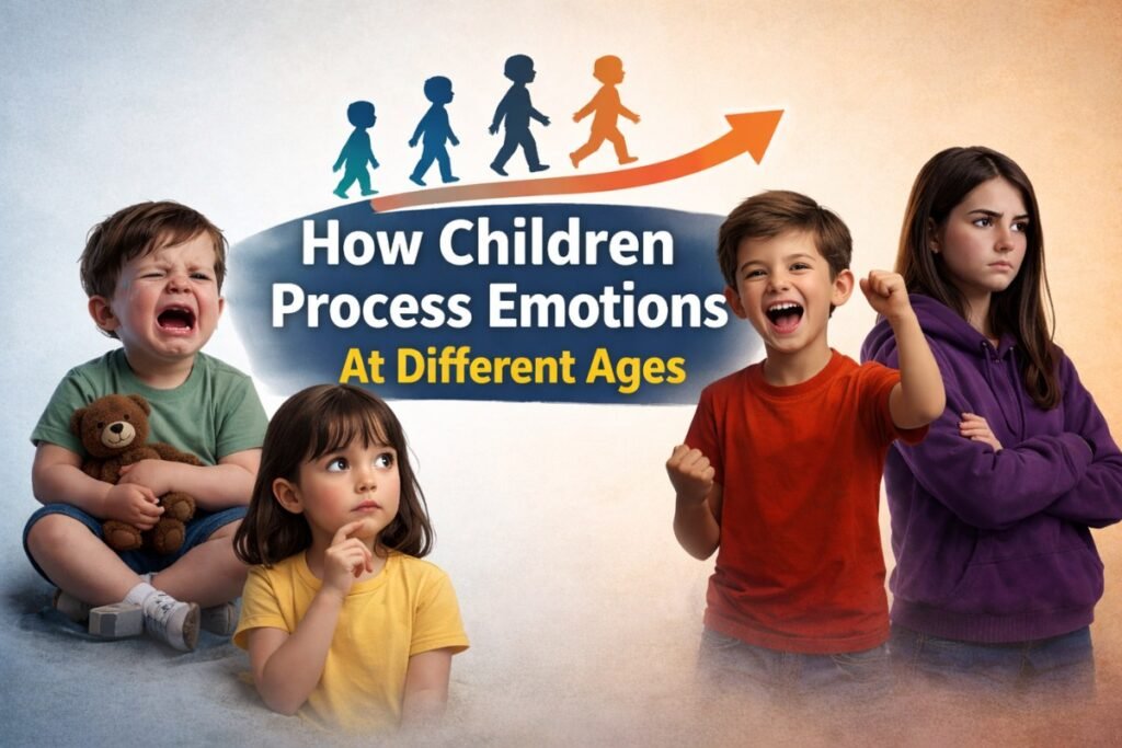 How Children Process Emotions At Different Ages