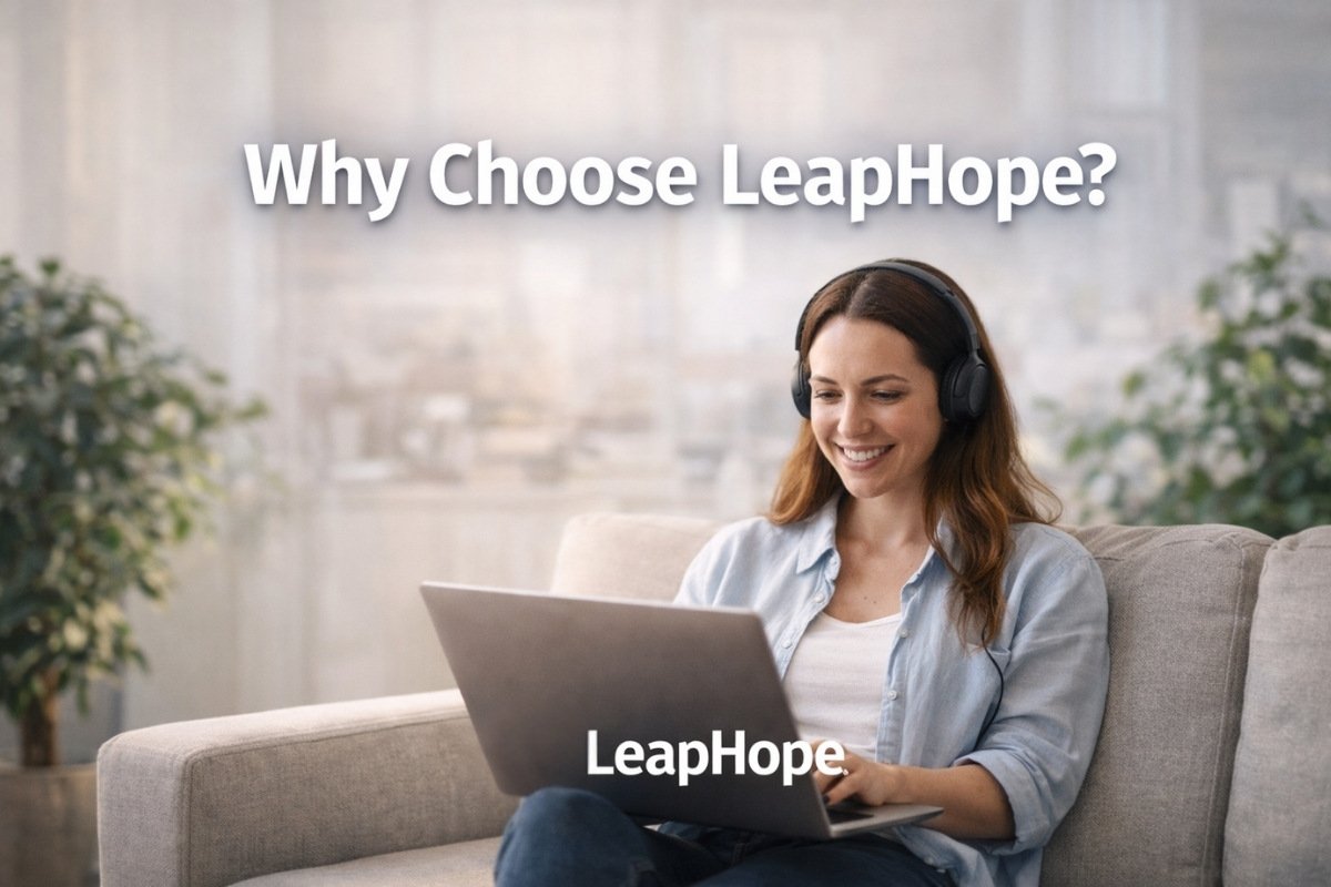 Online mental health counseling session