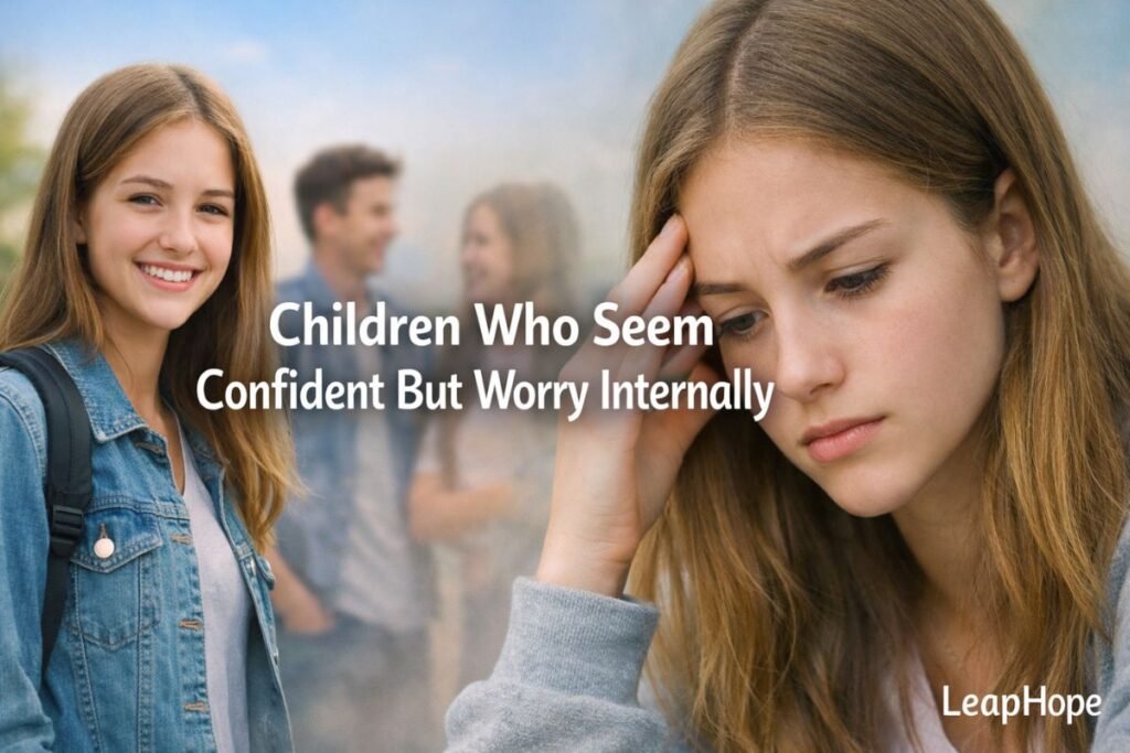 Children Who Seem Confident But Worry Internally