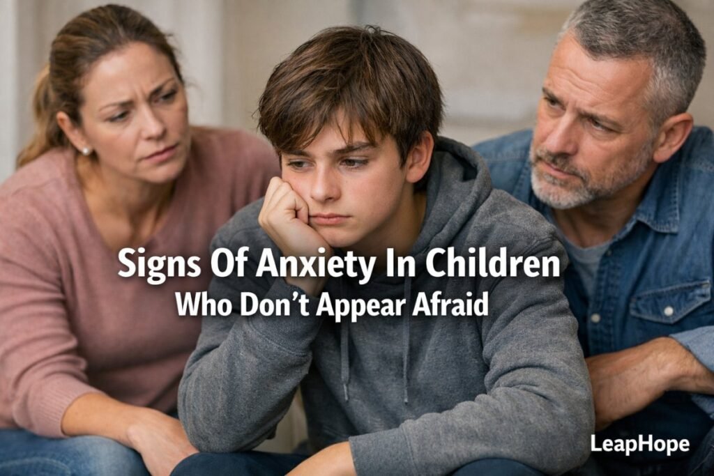 Signs Of Anxiety In Children