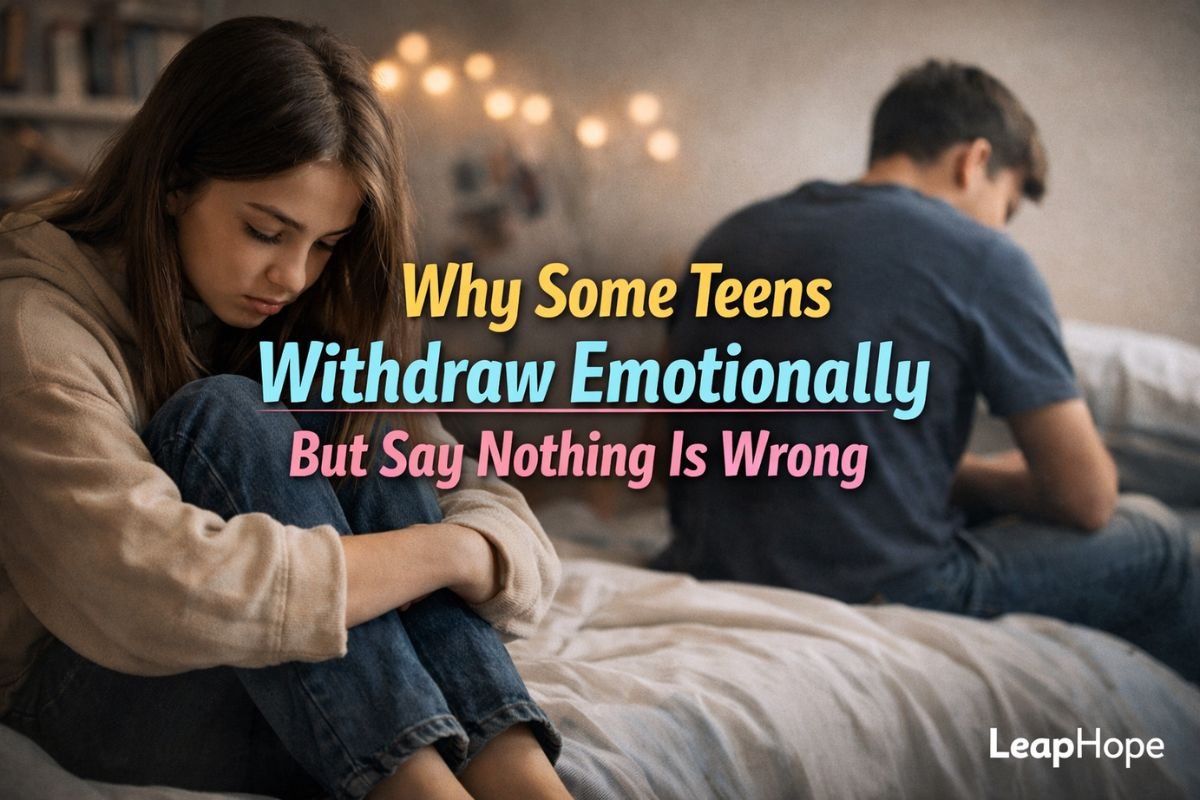 Teens Withdraw Emotionally