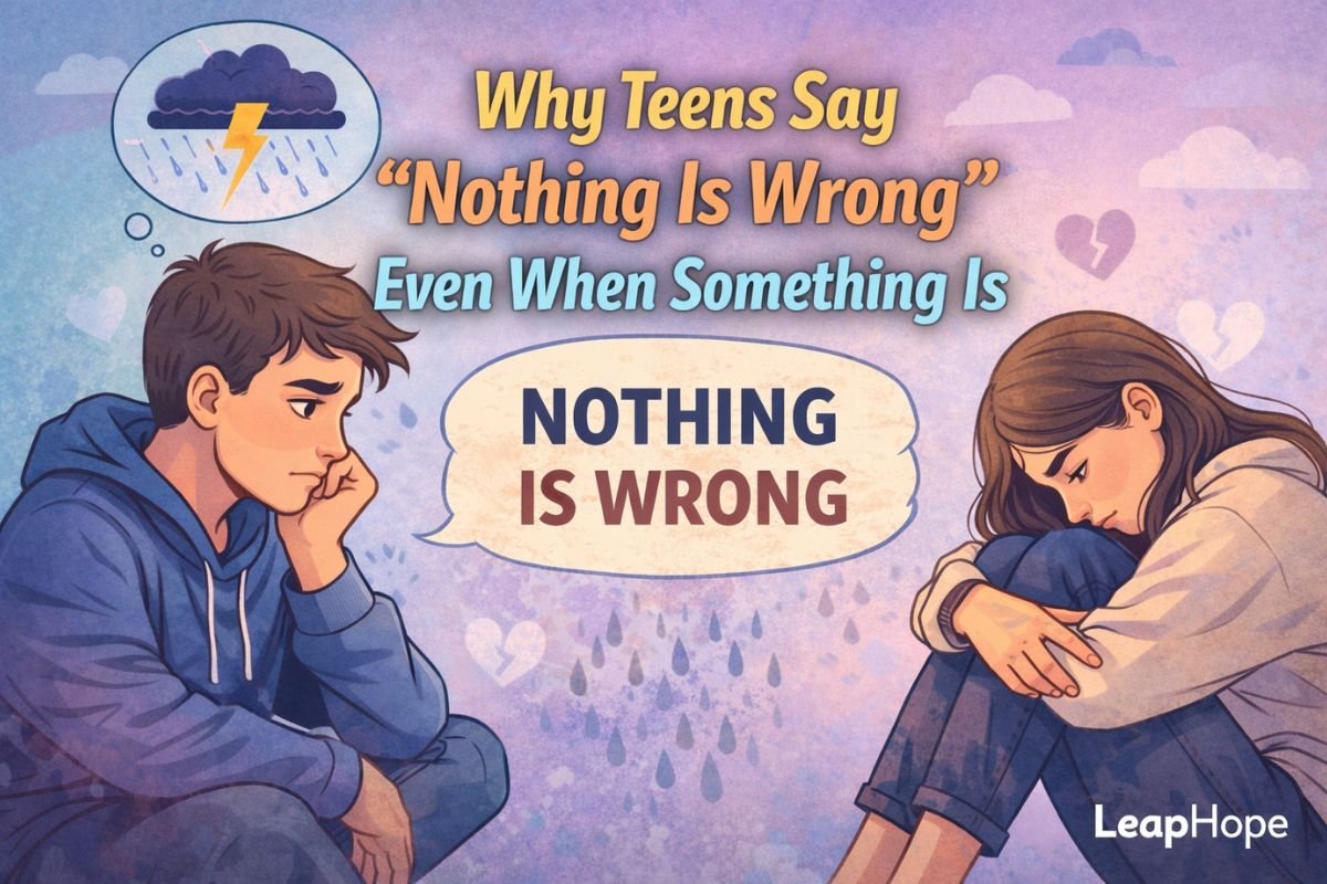 Why Teens Say “Nothing Is Wrong” Even When Something Is
