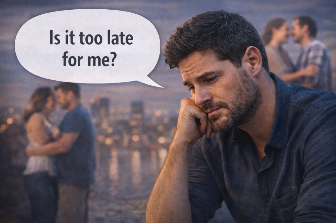 Single man in his 30s feeling worried and lonely, wondering if it is too late to get married