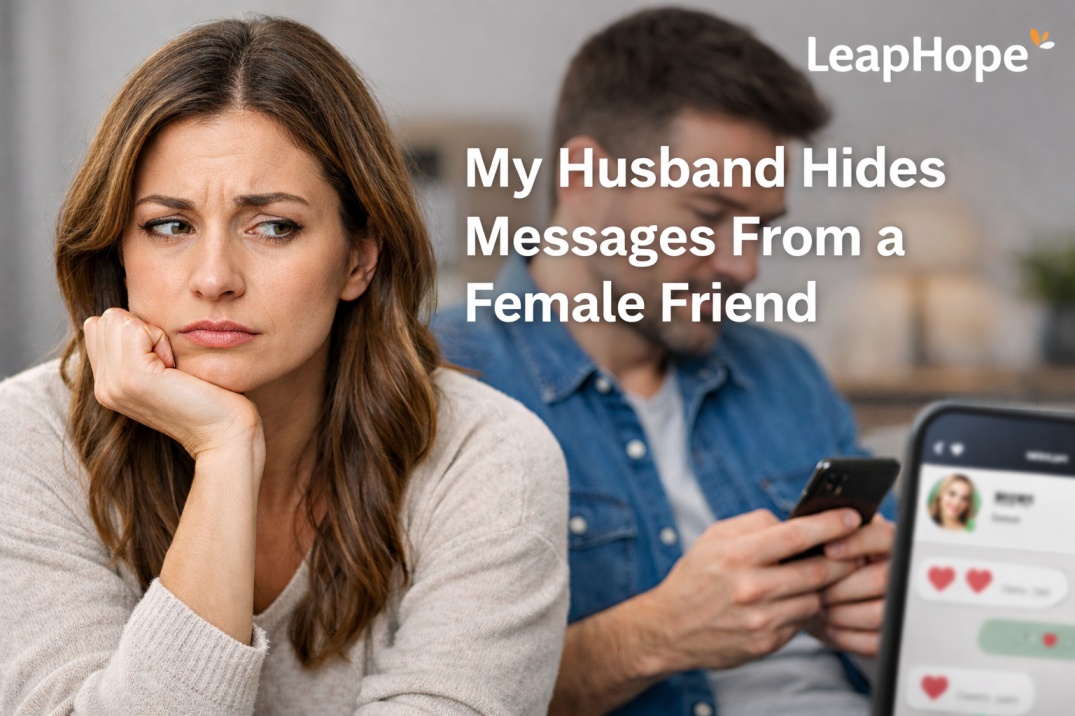 My Husband Hides Messages From a Female Friend – Red Flag?