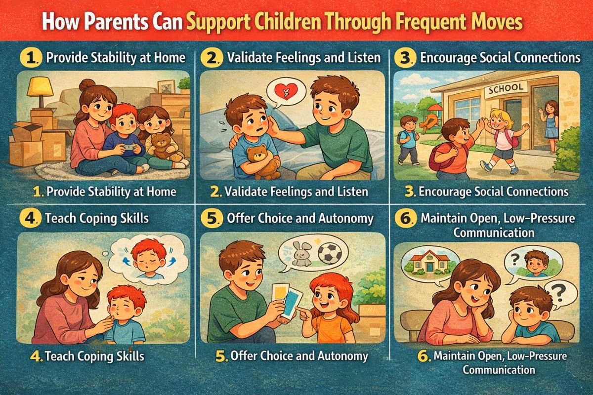 Parents Can Support Children Through Frequent Moves