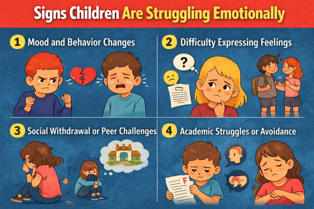 Signs Children Are Struggling Emotionally
