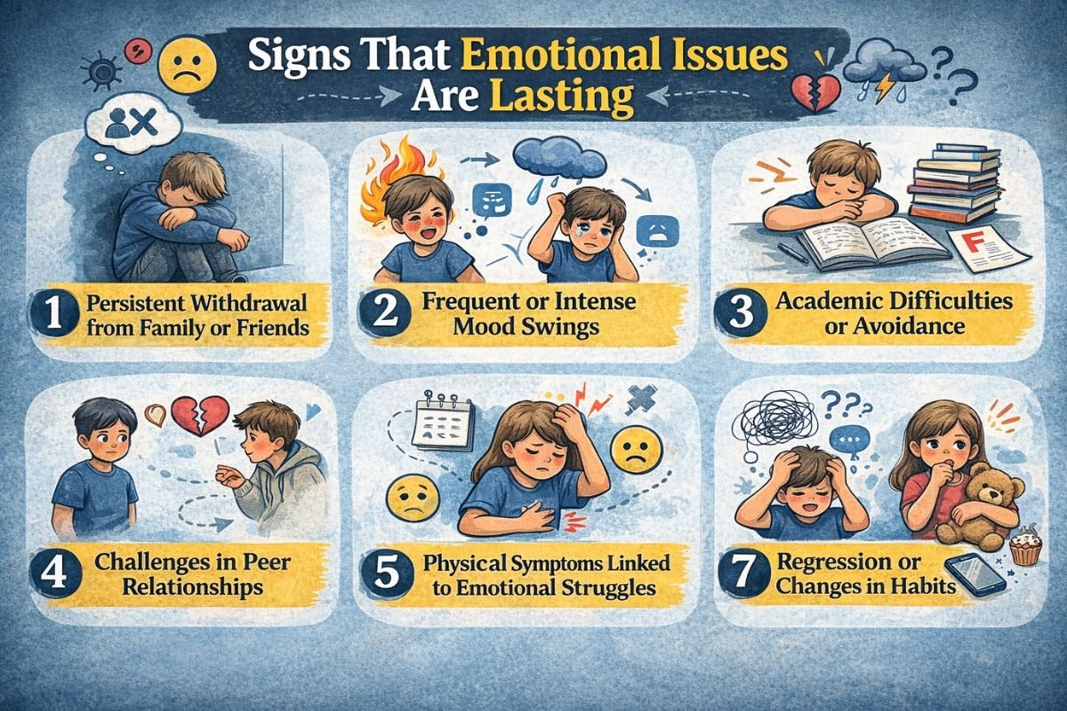 Signs That Emotional Issues Are Lasting in Child 