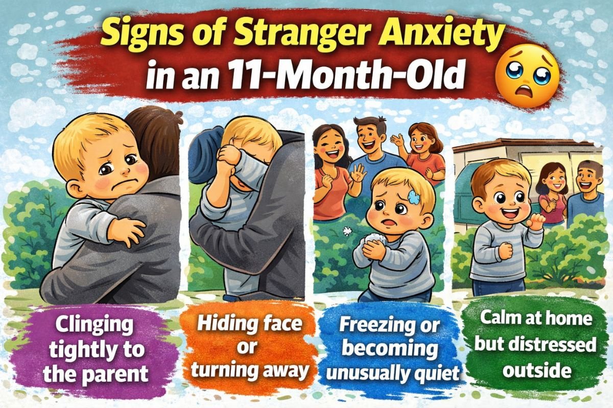 My 11-Month-Old Baby Is Shy Outside and Socially Anxious – How Can I Help Him Feel Comfortable With Others? 4 Signs of Stranger Anxiety in Baby