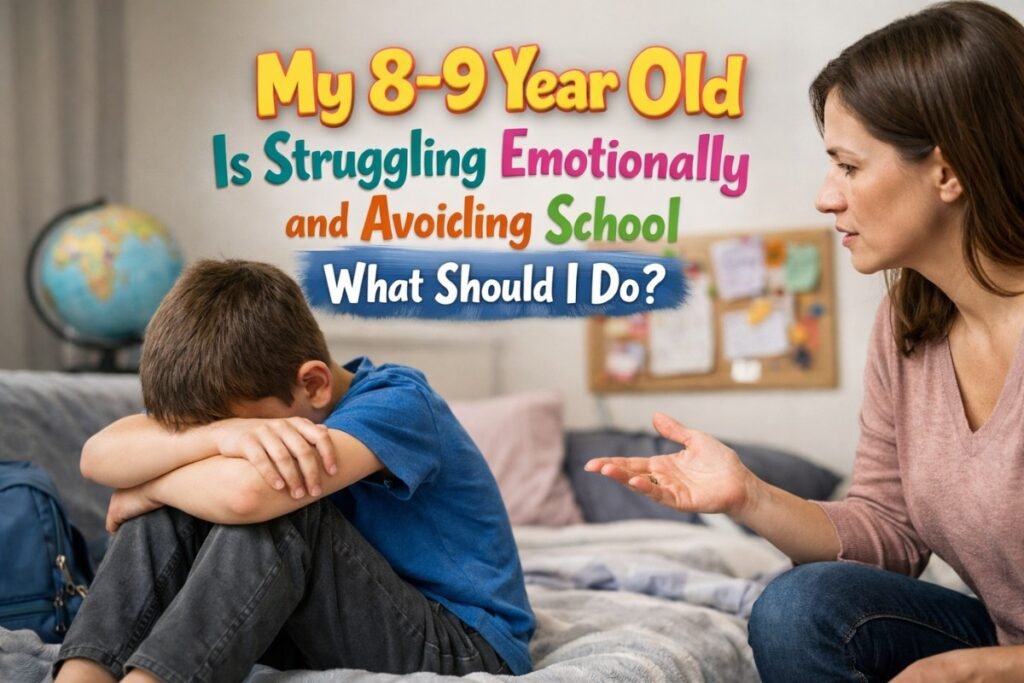 My 8–9 Year Old Is Struggling Emotionally and Avoiding School What Should I Do? 2 Child Struggling Emotionally and Avoiding School