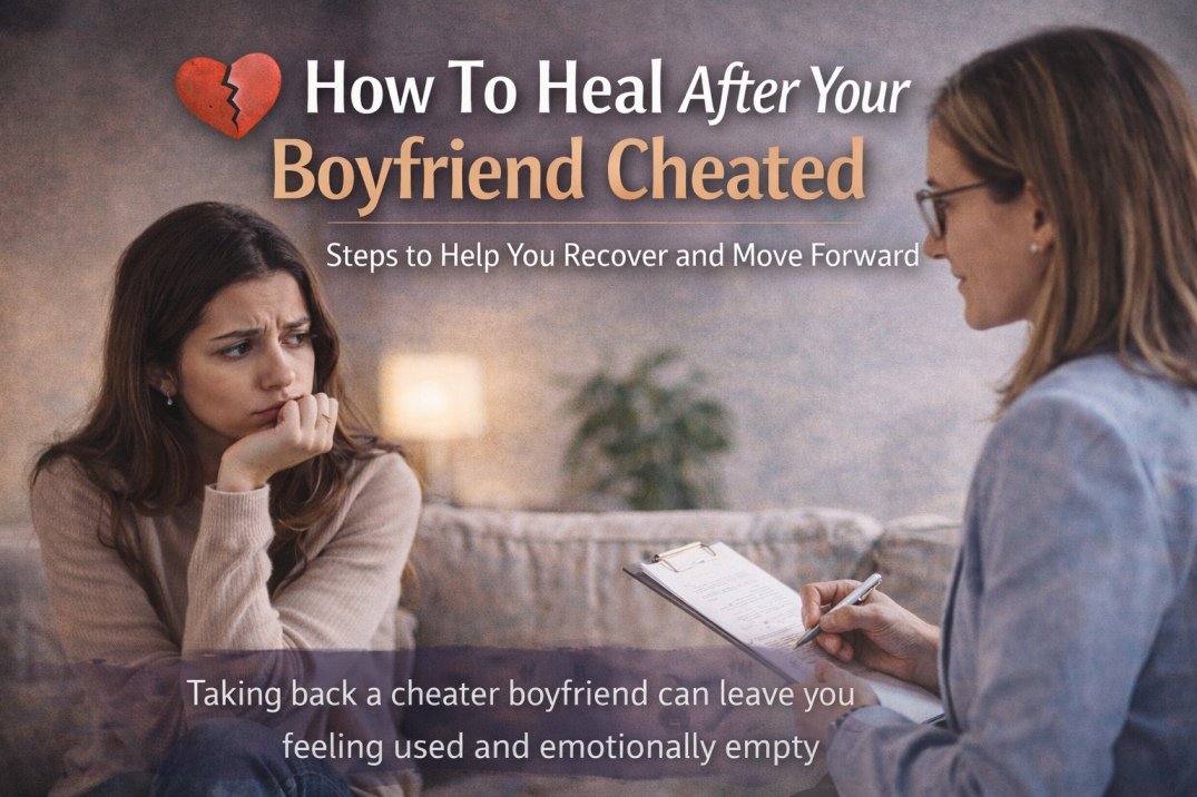 Woman talking to female therapist after boyfriend cheated for emotional healing