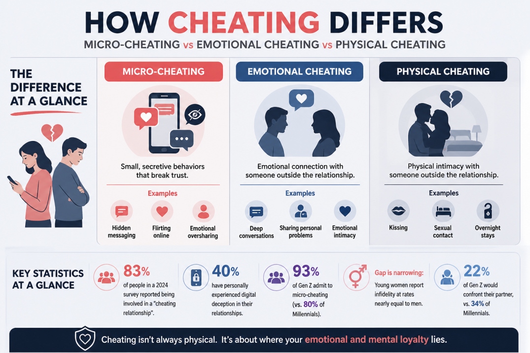 What Is Micro-Cheating in 2026? Does It Count as Betrayal?