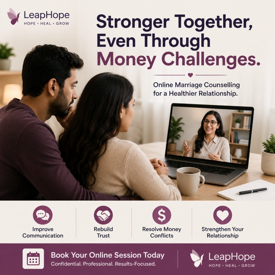 Relationship counselling for financial stress