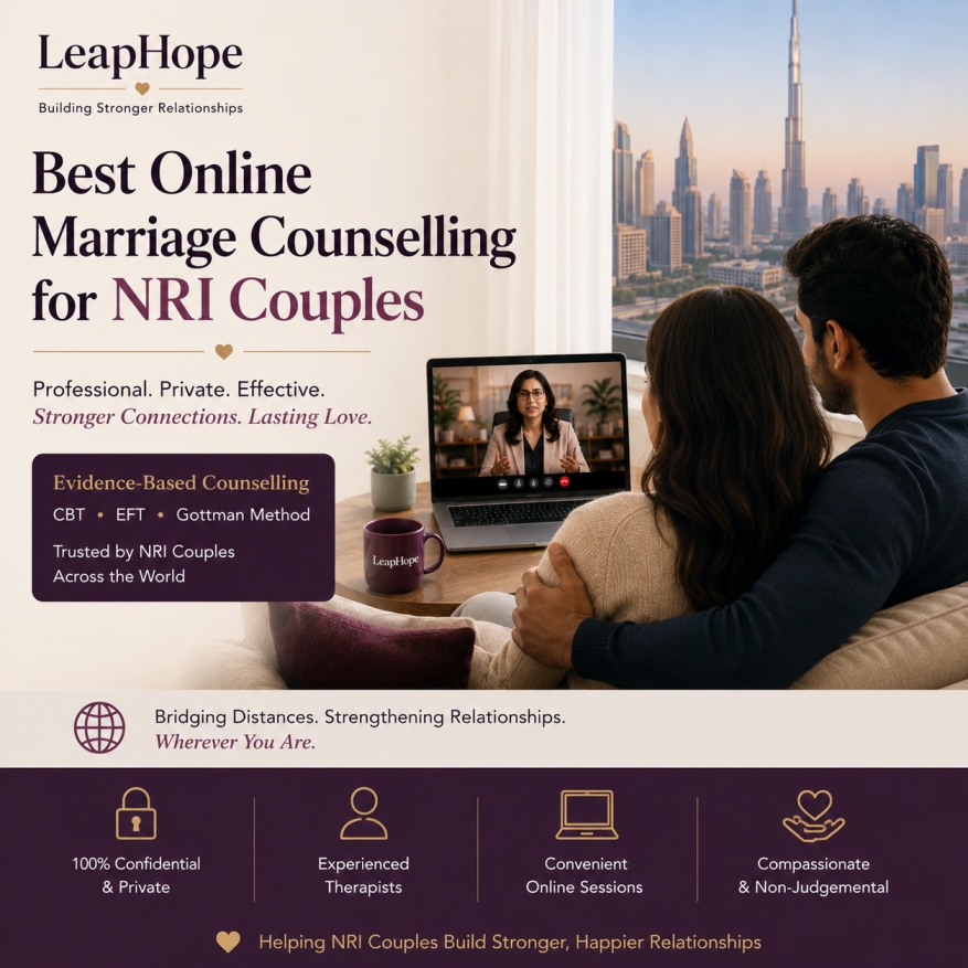 Online Marriage Counselling for NRI Couples - LeapHope