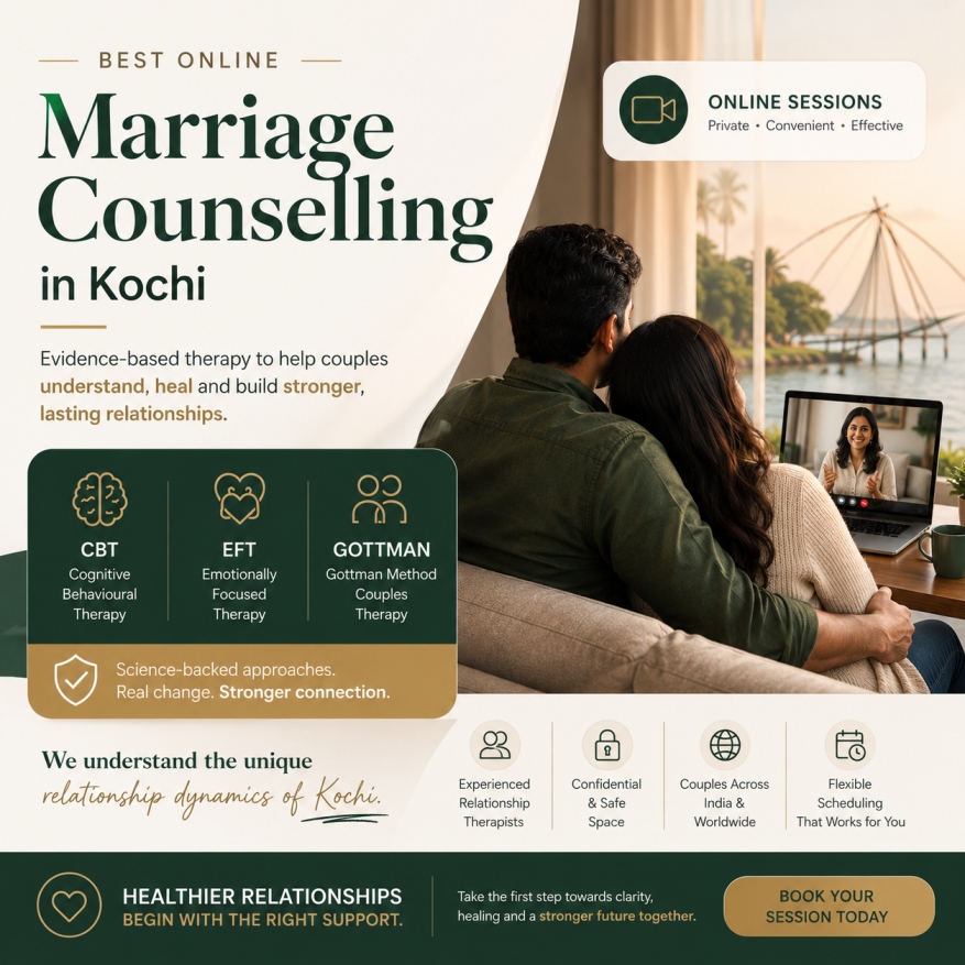 Online Marriage Counselling in Kochi - LeapHope