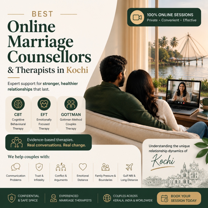 Relationship Psychology Based Marriage Counselling in Kochi