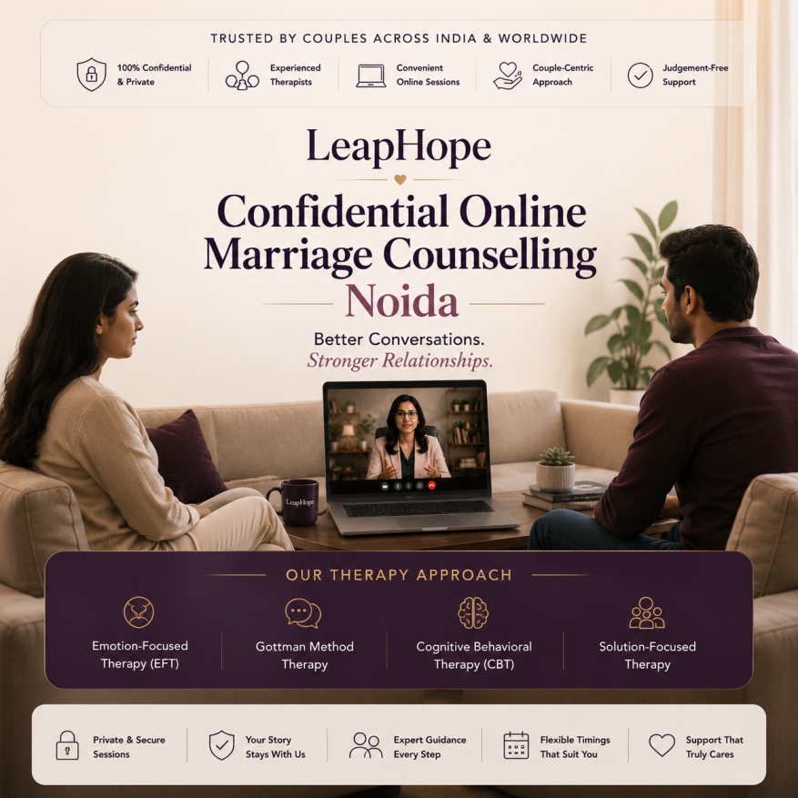 Online Marriage Counselling in Noida - LeapHope