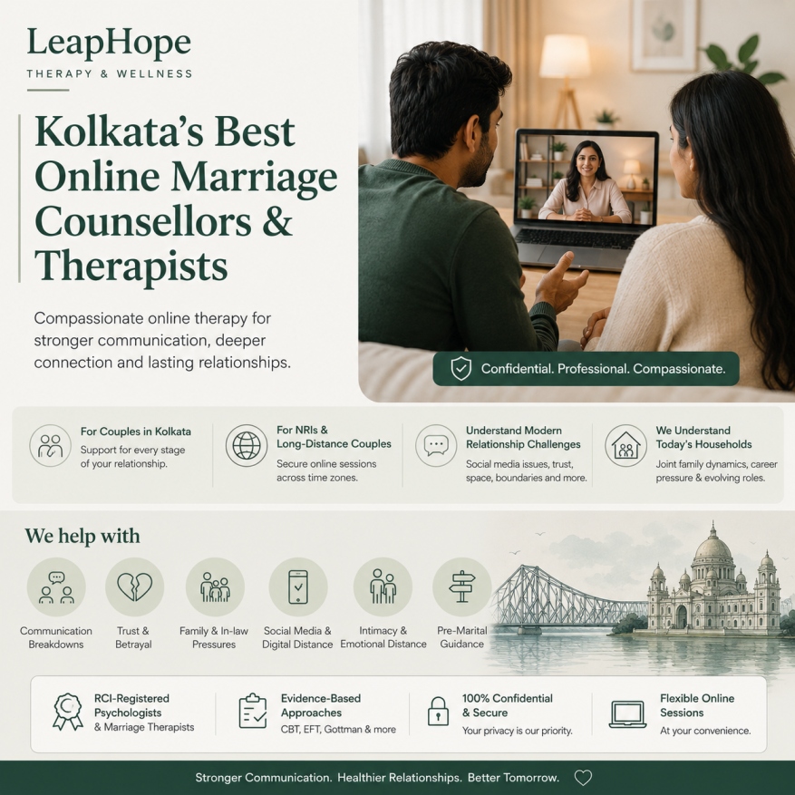 Marriage Counselling Backed by Experience Structure and Evidence - LeapHope Kolkata