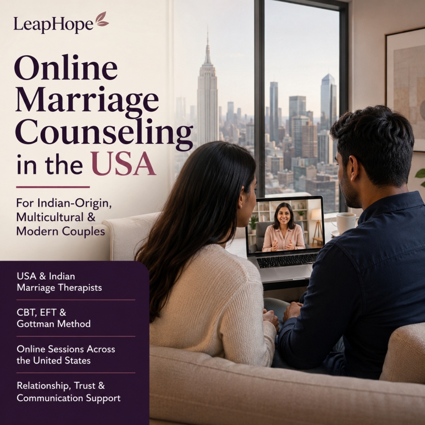 Online Marriage Counseling in the USA 1 Online Marriage Counseling in the USA - LeapHope