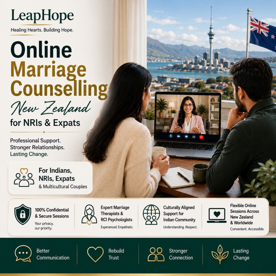 Online Marriage Counselling in New Zealand - LeapHope