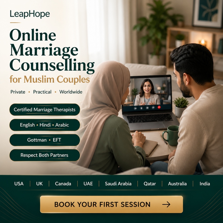 Marriage Counselling for Muslim Couples 1 Online Marriage Counselling for Muslim Couples