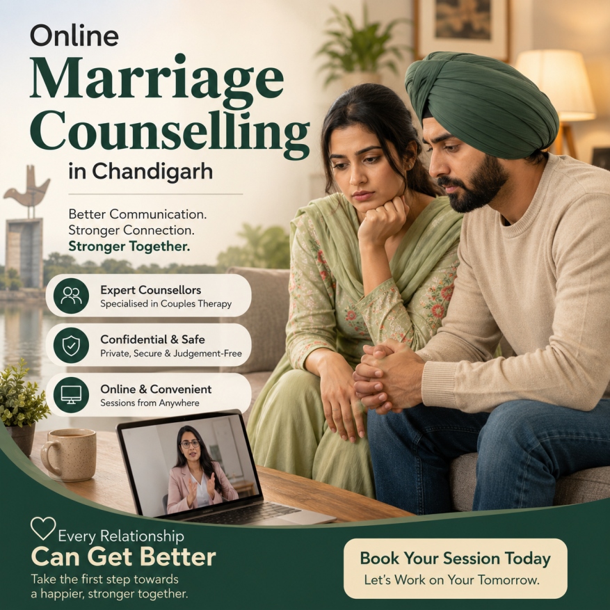 Online Marriage Counselling in Chandigarh - LeapHope