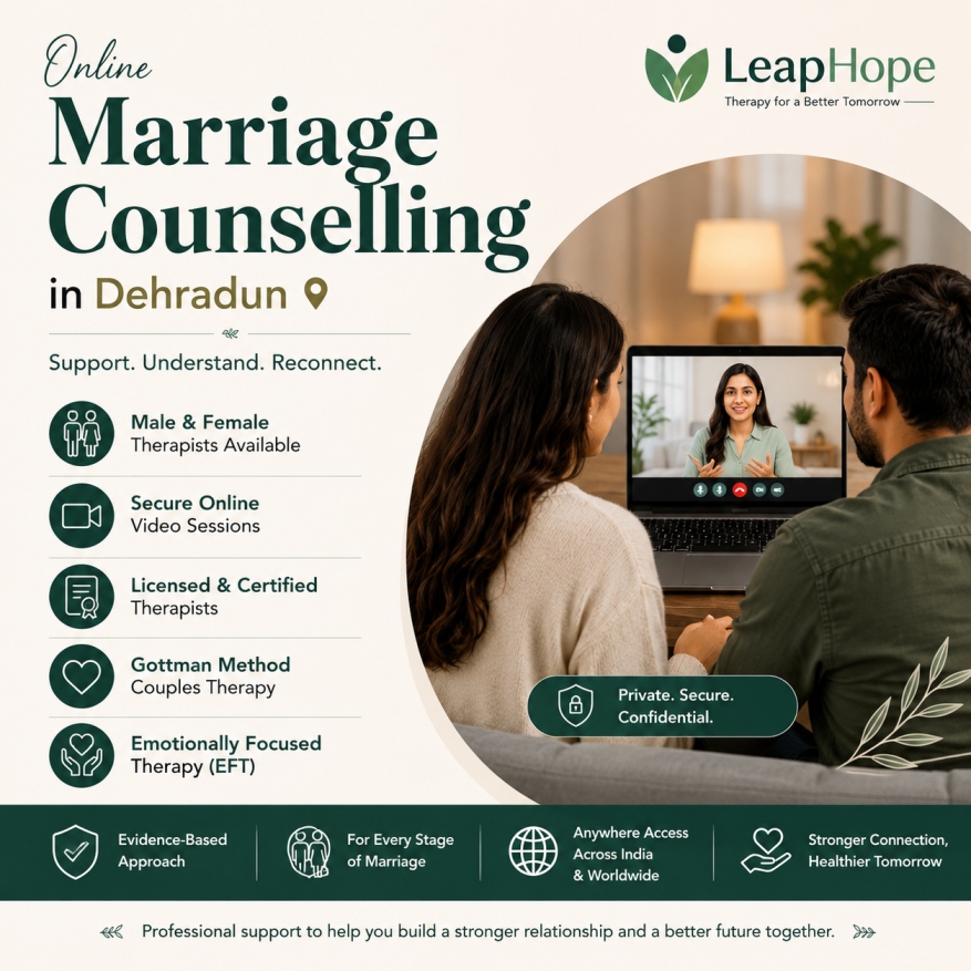 Online Marriage Counselling in Dehradun