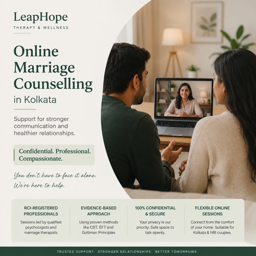 Online Marriage Counselling in Kolkata - LeapHope
