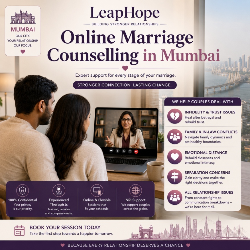 Online Marriage Counselling in Mumbai - LeapHope