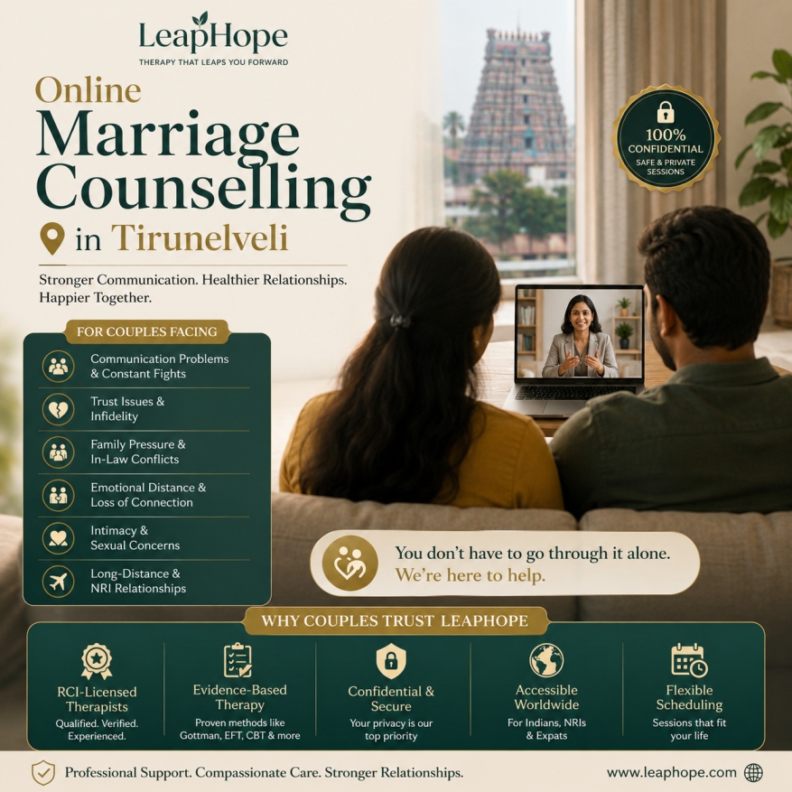 Online Marriage Counselling in Tirunelveli