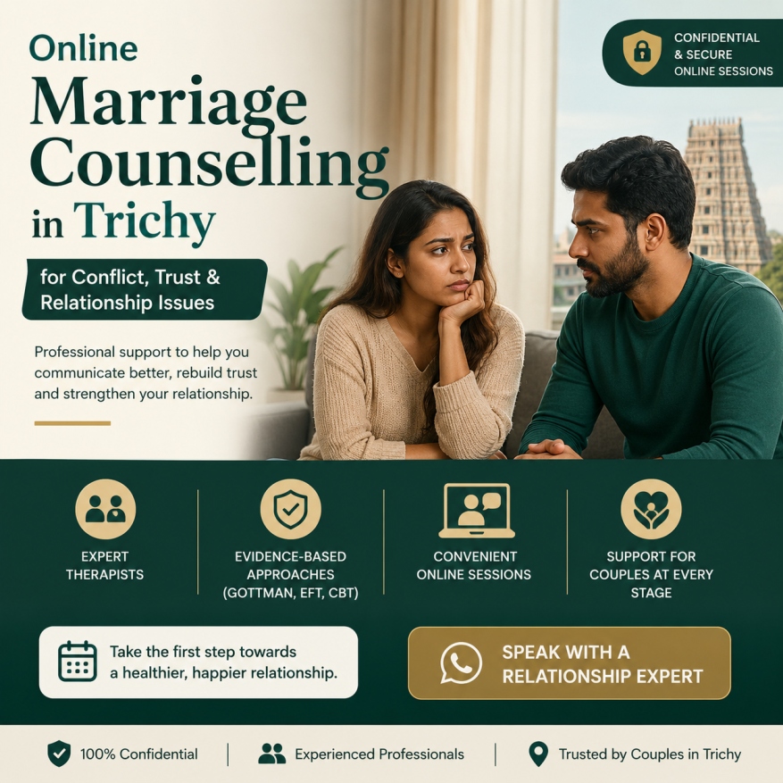 Online Marriage Counselling in Trichy