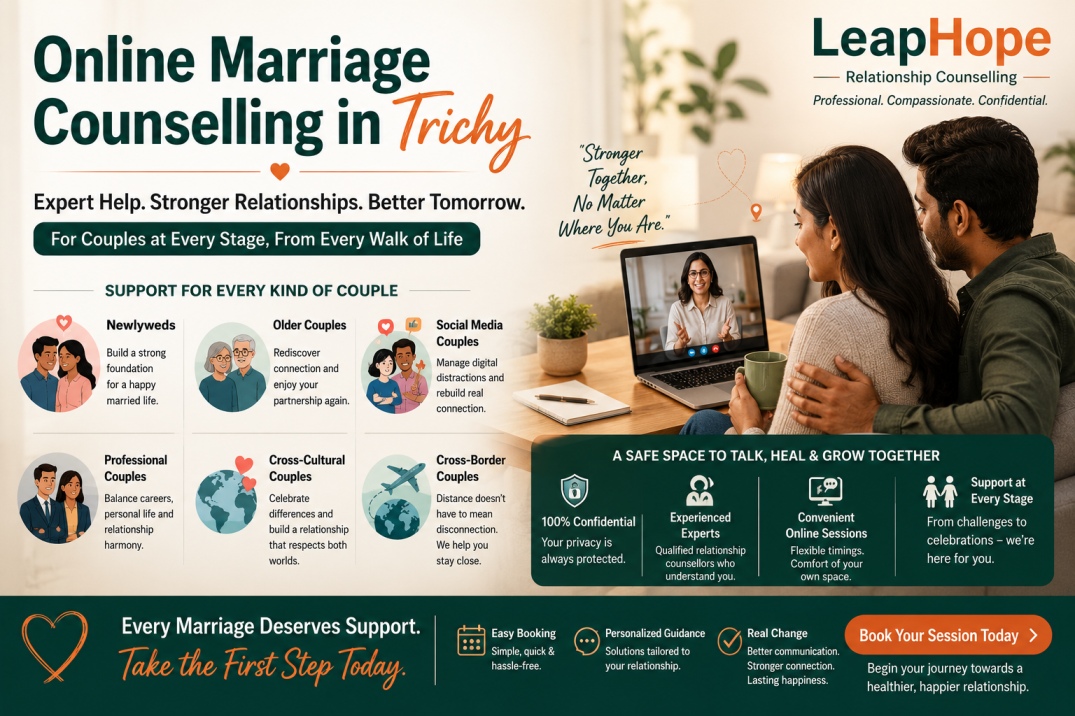 Marriage counselling for couples in Trichy