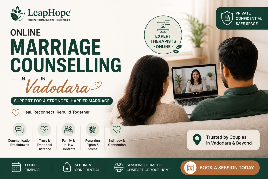 Online Marriage Counselling in Vadodara