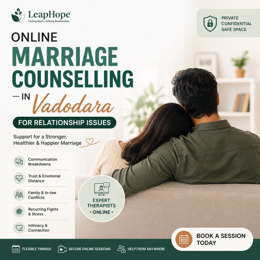 Online Marriage Counselling in Vadodara