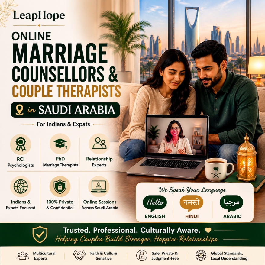 Online Marriage Counselling in Saudi Arabia 5 Online Marriage Counselling in Saudi Arabia for Indian Expats and Couples
