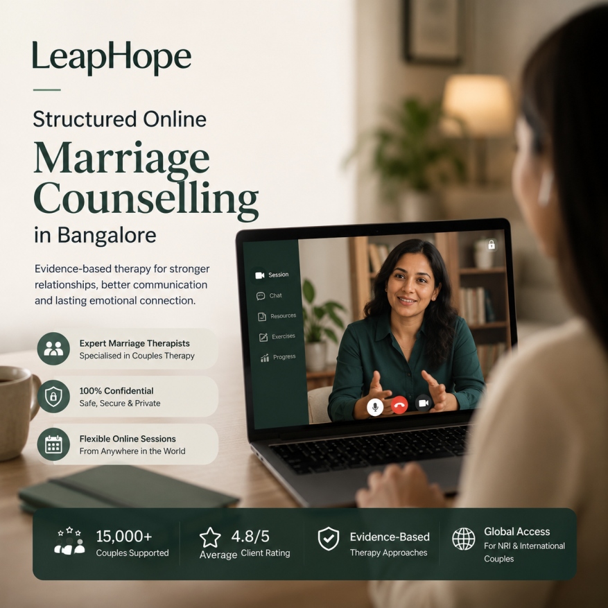 Online Marriage Counselling in Bangalore - LeapHope