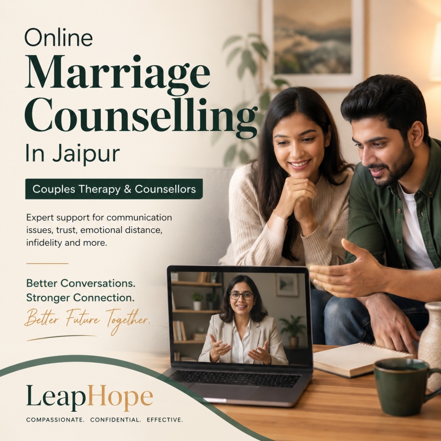 Online Marriage Counselling in Jaipur 1 Online Marriage Counselling Jaipur - LeapHope